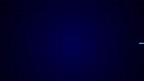 Heartbeat line animation. Digital pixel EKG electrocardiogram pulse isolate.. Stock-Footage 293486251