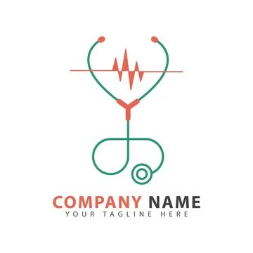 Heartbeat line Stock Illustration