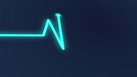 Heartbeat Line Shows Stock Footage 261004288