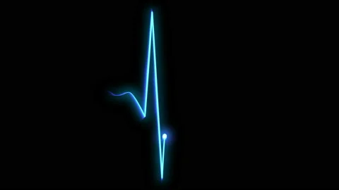 Heartbeat pulse background animation 库存影片 118434396