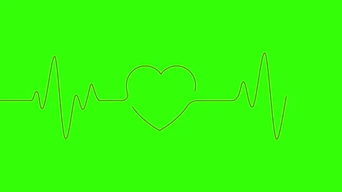 Heartbeat Red Stock Footage 274307093