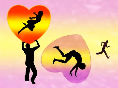 Heartbreaker Illustrazione stock