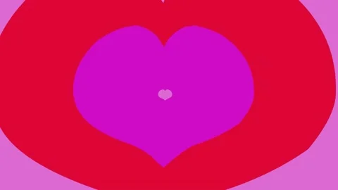 Hearted Icon 4K Video Stock Footage 196947487