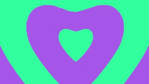 Hearted Icon 4K Video Stock Footage 196947509