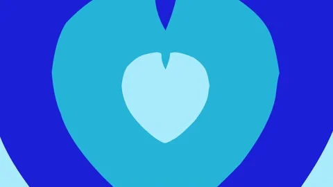 Hearted Icon 4K Video Stock Footage 196947544