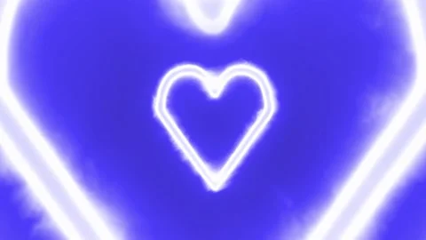 Hearted Icon 4K Video Stock Footage 196947980