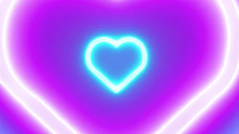 Hearted Icon 4K Video Stock Footage 196948046