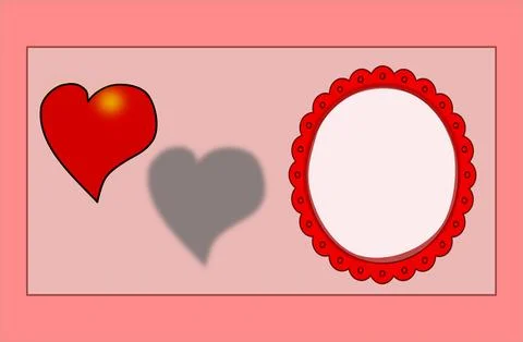HeartFrame Stock Illustration