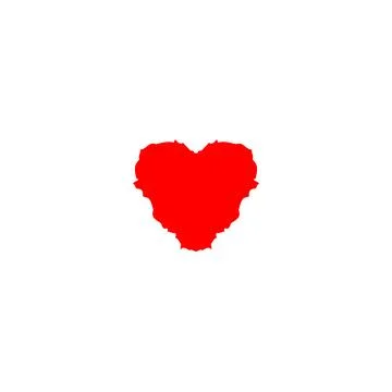 Hearth icon. Simple style gift shop big sale poster background symbol. Hear.. Stock Illustration