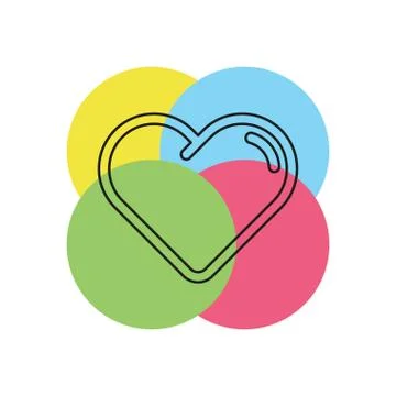 Hearth vector icon Illustrazione stock