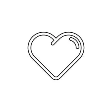 Hearth vector icon Ilustración de archivo