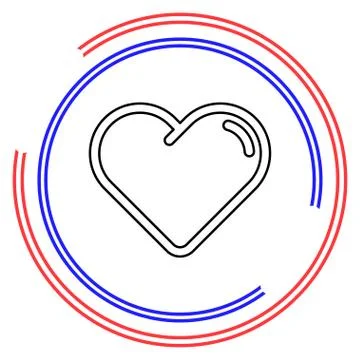 Hearth vector icon Stock Illustration