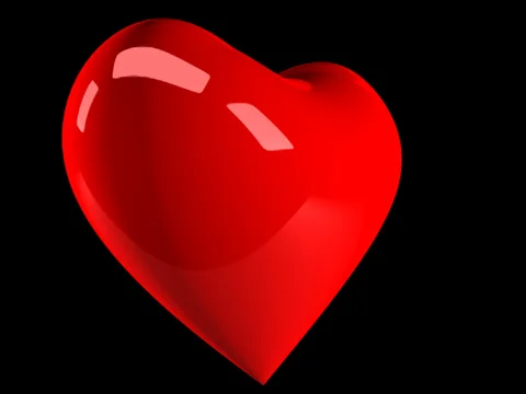 Hearts 05 WEB with alpha Vídeos de archivo 34492868