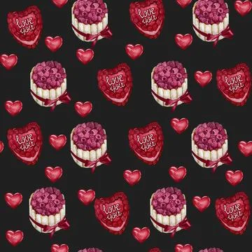Hearts 3 스톡 일러스트