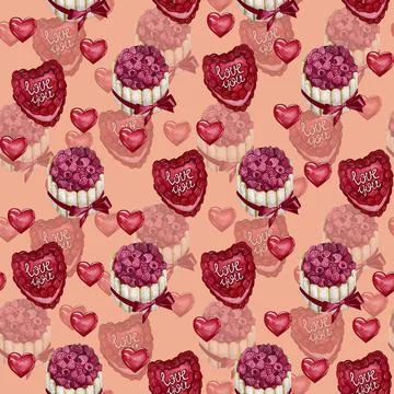 Hearts 6 스톡 일러스트