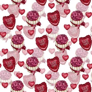 Hearts 7 스톡 일러스트