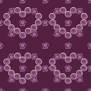 Hearts Abstract background Stock-Illustration