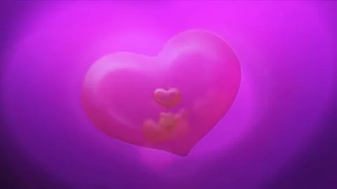 Hearts abstract background Stock Illustration