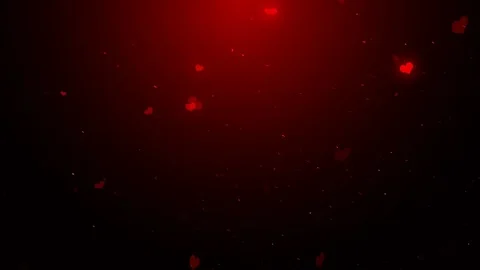 Hearts and snow Video stock 71000895