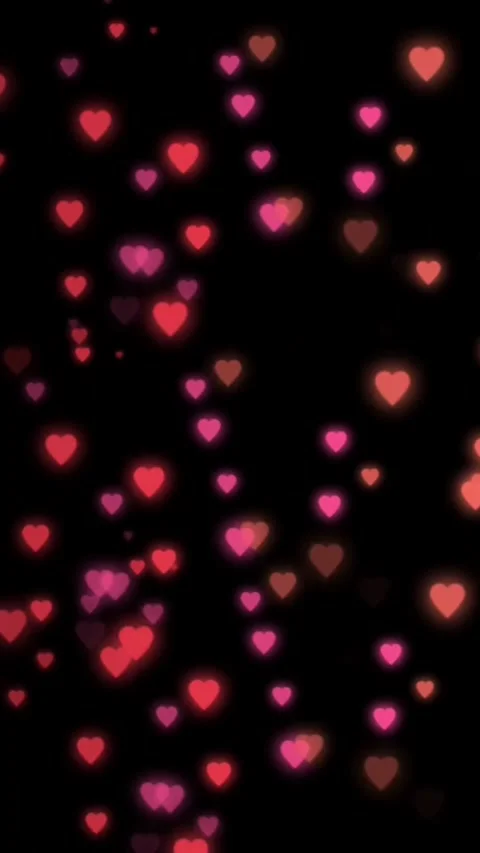 Hearts background animations Stock Footage 294436120