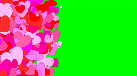 Hearts background Stock Footage 803989