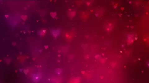 Hearts background Stock Footage 34508175