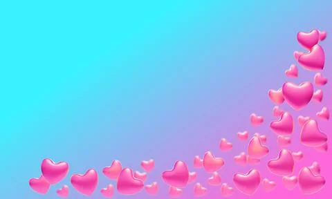 Hearts Background Illustrazione stock