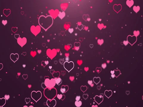 Hearts Background. Loop animation. Stock Footage 71792731