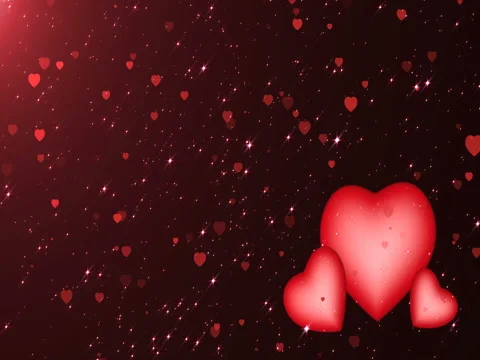 Hearts Background. Loop animation. Stock-Footage 71799865