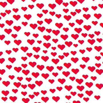 Hearts background. Vector illustration. Stock Illustration