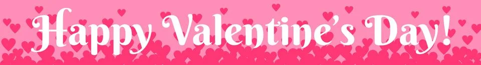 Hearts border Stock-Illustration
