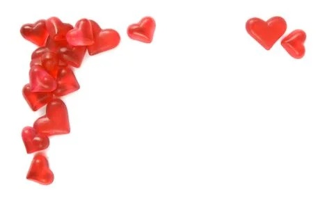 Hearts border Stock Photos