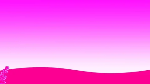 Hearts Burst Lower Third Wave Pink Valentines Motion Background Stock Footage 100758933