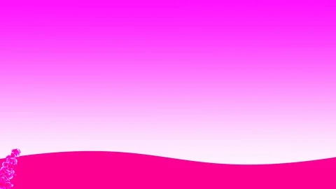 Hearts Burst Lower Third Wave Pink Valentines Motion Background Stock Footage 100810668