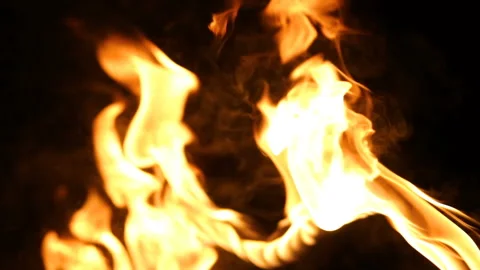 Hearts on fire. Flame. Stock Footage 86943749