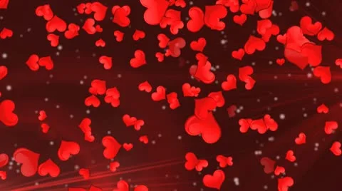 Hearts Stock Footage 10608613