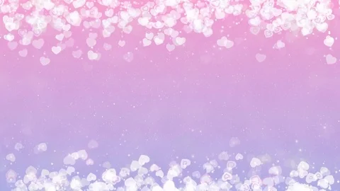 Hearts Frame Background. Abstract Valentines Day Card. Stock Footage 71556234