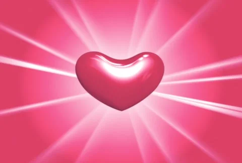 Hearts with glitter  particles Stock-Footage 307657