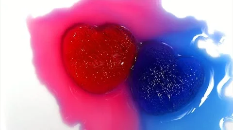 Hearts of Ice Stock Footage 22663972