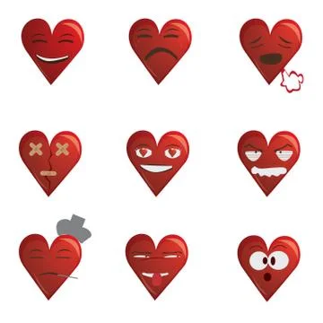 Hearts Stock Illustration