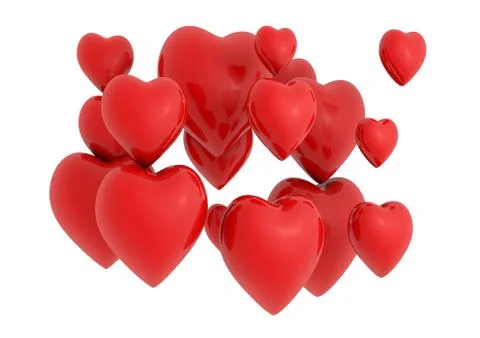 Hearts Stock Illustration