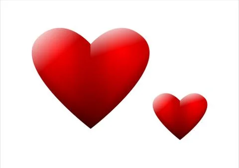 Hearts Stock Illustration