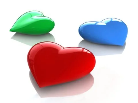 Hearts Stock Illustration