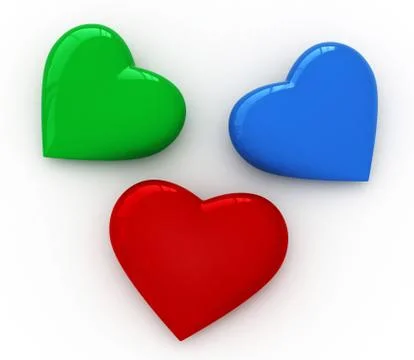 Hearts Stock Illustration