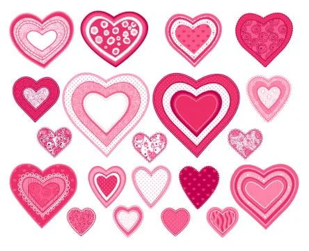 Hearts Stock Illustration