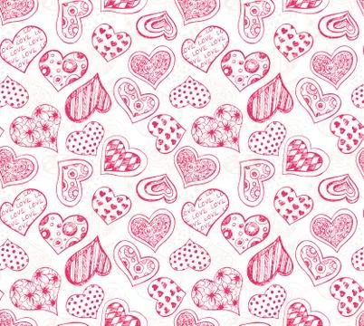 Hearts Stock Illustration