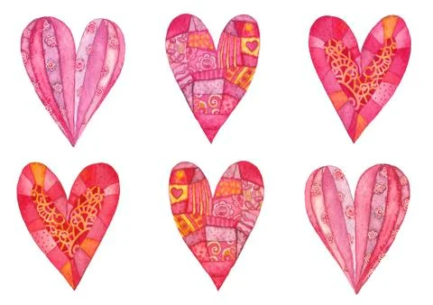 Hearts Stock Illustration