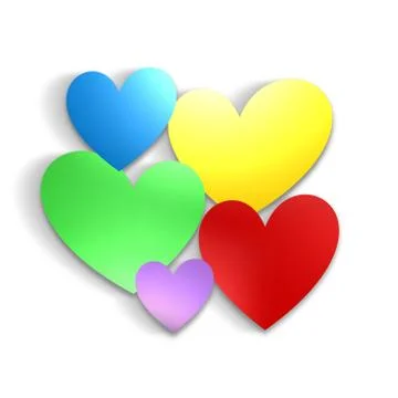 Hearts Stock Illustration