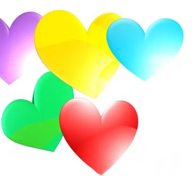 Hearts Stock Illustration