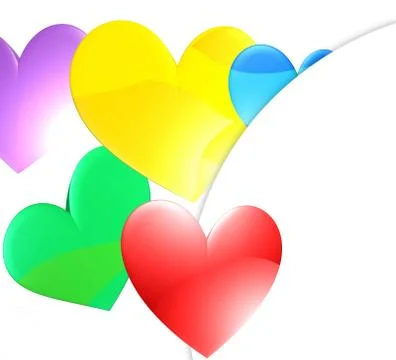 Hearts Stock Illustration